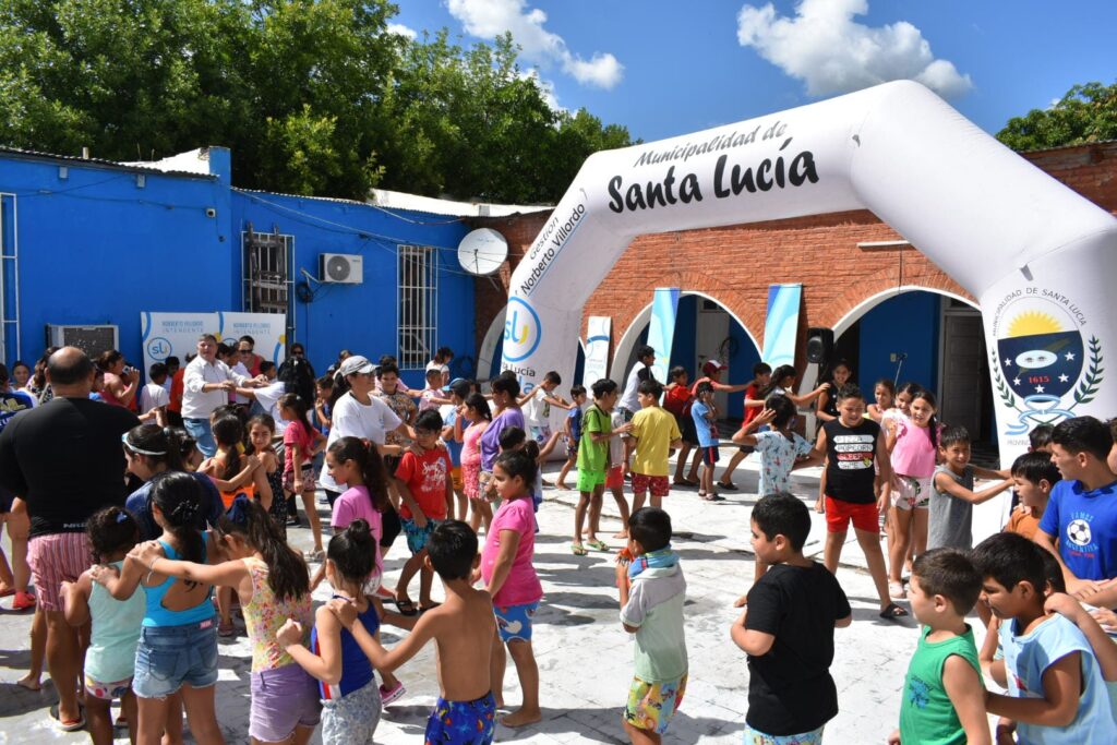 Santa Lucía: culminó la colonia de vacaciones municipal libre y gratuita